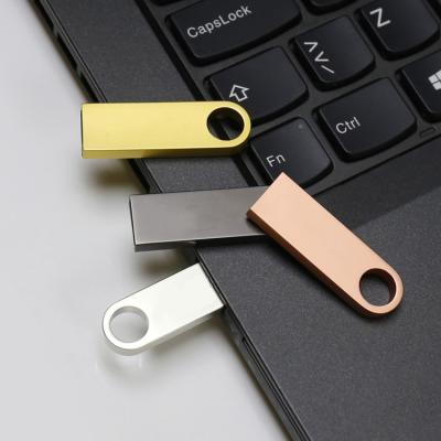 China New Style Promotional Gift Usb 2.0 Custom Metal Interface Laser Engraving Logo Printing 8GB Small Metal USB Stick for sale