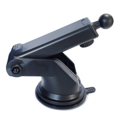 China Rotation Adjustable Telescopic ABS Bracket Phone Navigation Bracket Car Windshield Sucker Black Mobile Phone Holders for sale