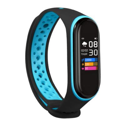 China 2021 New Touch Screen Smart Band Watch Fitness Sports IP68 Waterproof Heart Rate Smartwatch With Bluetooth Blood Oxygen Monitor for sale