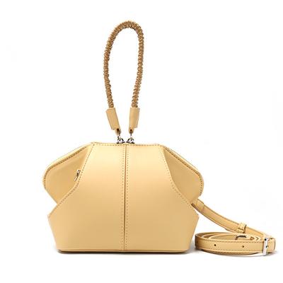 China Korean fashion version of the female cloud bag design pleated single-shoulder diagonal bag for sale