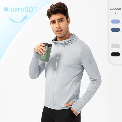 China Summer Antibacterial Wholesale Lightweight Jacket Breathable Upf50+ Sun Protective T-Shirt For Promotion for sale