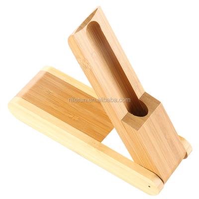 China Biodegradable Bamboo Wooden Gift Pen Case Box Holder Packaging for sale