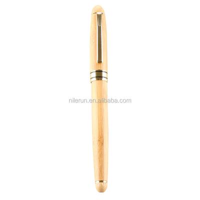 China Bamboo Ballpoint Pen Business Gift Bamboo Wooden Pen for sale