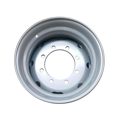 China Customized 14*19.5 Engineering Steel Wheel Rims 14x19.5 Loader Rims for sale