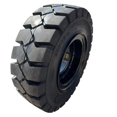 China Solid tire 300-15 for forklift skid steer tire 900-20 industry 18x7-8 solid tire 300-15 for sale