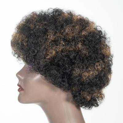 China Cuticle Aligned.No Gray Wholesale Brazilian Bob Wig Machine Made Virgin Afro Wig Cuticle Aligned Hair Wigs For Black Woman for sale