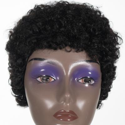 China Cuticle Aligned.No Gray Wholesale Water Weave Machine Made Afro Curly Wig Malaysian Hair Wigs For Black Woman Virgin Cuticle Aligned Hair for sale