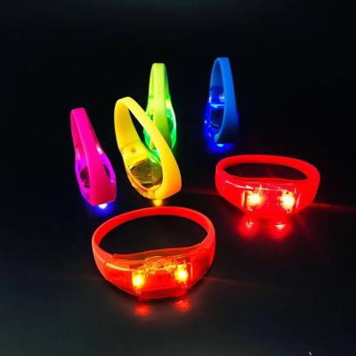 China ABS+Silicone Guaranteed Quality Appropriate Price Party Wristbands Led Bracelet Remote Control Led Wristband for sale