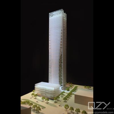 Cina Aedas 3D Architectural Site Model Grattacielo 1/300 OEM in vendita