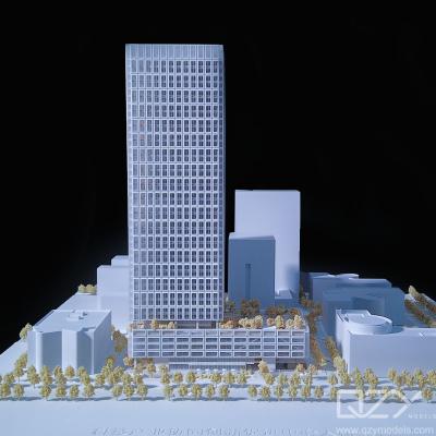 Cina HSA 1/500 Maquette Architettura Modello su larga scala Edifici Sede Tecnologica Yibo in vendita