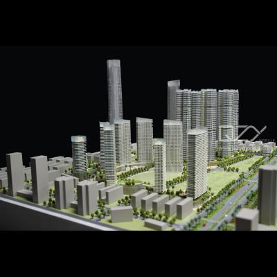 中国 HUAYI 3D建築スケールモデル 1/500 リアンタン都市再生コンセプトモデル 販売のため