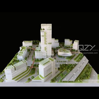 China HUAYI Architecture Construction Model Scale Models Of Famous Buildings 1/400 for sale