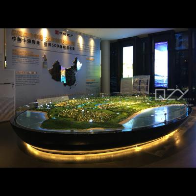 China Shenzhou Peninsula Architectural Model Design 3D Scale Model Maker 1/500 for sale