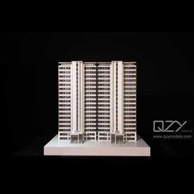 China LWK 3D Wolkenkrabber Architectuur Structurele Model 1/100 Hangzhou Zhonghai Residence Te koop