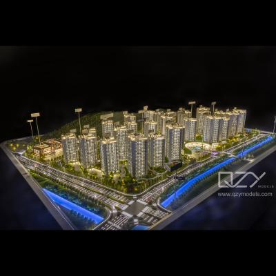 China 1/250 Real Estate Scale Architectural Model Making Supplies Hengqin New Neighbourhood for sale