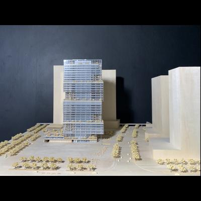 Cina Dachanwan Project Scale Architectural Site Modello di edificio Skyscrapercity CBD in vendita