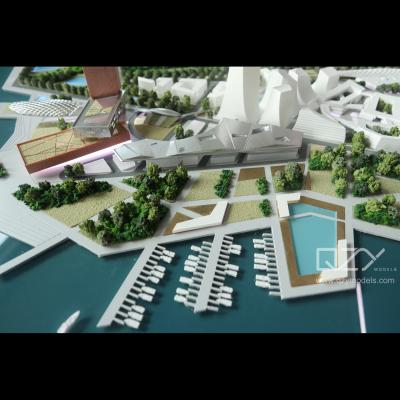 Κίνα Μοντέλα αστικού σχεδιασμού - NBBJ -1:2000 Tencent Da Chan Bay Master Plan Model προς πώληση