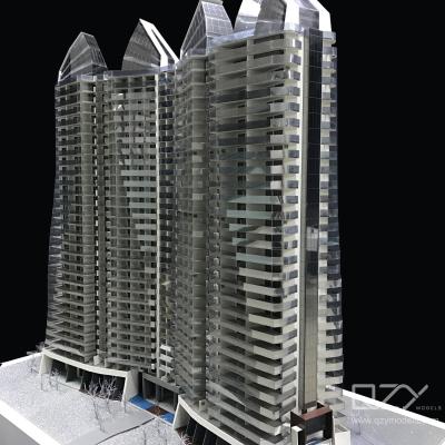 中国 Sunac - Boao King Bay Building Models 1:100 Scale Model Making Project Architect Maquette 販売のため