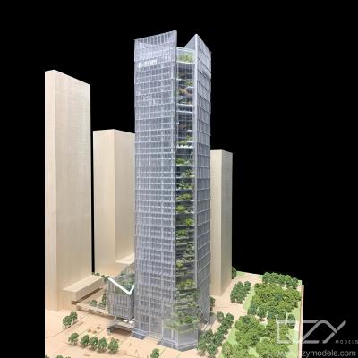 China 1:200 Shenzhen Qianhai Financial Holdings Building Conceptual Model for sale