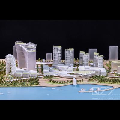 China Nikken Sekkei - 1/1000 Proyecto Tencent Qianhai Gran complejo urbano en venta