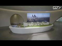 Realistic Showcase: Lifelike Architectural Models in the Exhibition Hall