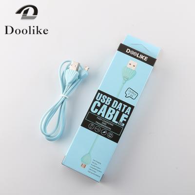 China Camera Fast Charging USB Cable Pink Black White Micro USB Cable For Samsung for sale