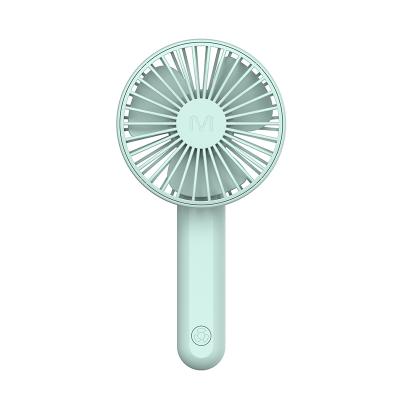 China Convenient Outdoor Trave 1000mAh Battery Air Cooling Rechageable USB Fan 3 Mini Handheld Fan Gear Adjust for sale