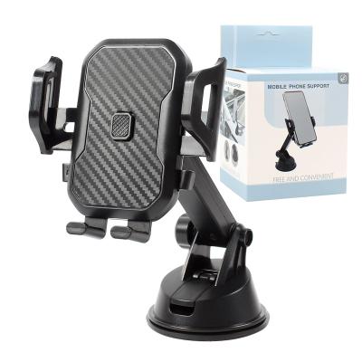 China Dashboard Stable Bracket Nano Suction Car Phone Holder Cradle 360 ​​Degree Rotation Car Windshield Mobile Phone Holder for sale