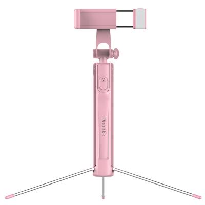 China NEW Portable Flexible Design Portable Wireless Selfie Stick with Tripod, 180 Degree Rotation Front Fill Light Live Phone Stand for sale