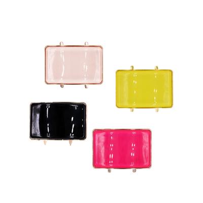 China New Guangzhou Metal Plastic Resin Shoe Buckle Acrylic Men's Accessories Ladies Shoe Buckles for sale