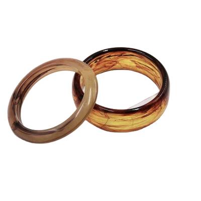 China From Factory Vintage Acetic Acid Amber Bangle Bracelet Bangle Directly for sale