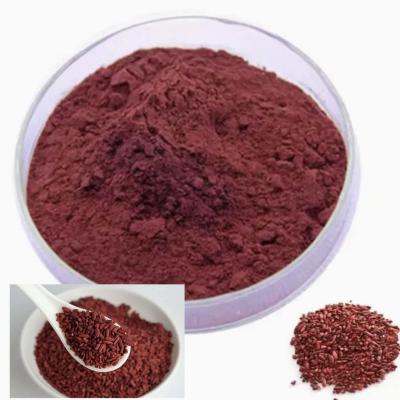 Chine Suppléments de cholestérol Poudre d'extrait de levure de riz rouge avec 5% de monacoline K à vendre