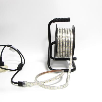 China Commercial use 230V 25m portable kit LED light strips for construction site lighting /good for recyling and saving sapce for sale