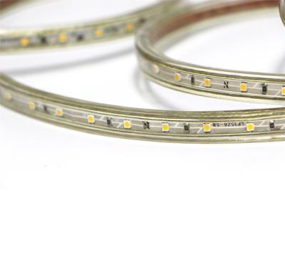 China Sports Stadiums AC 110V 220V High Voltage Cable And LED Strip Single Color SMD2835 for sale