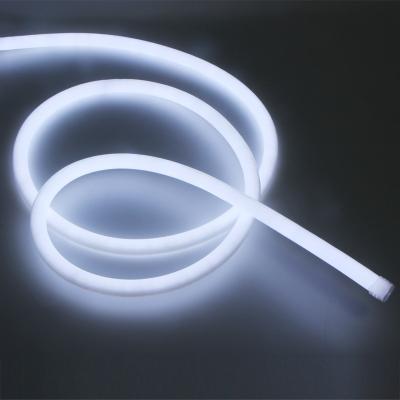 China LANDSCAPE AC110V AC220V AC230V Flexible 360 ​​Degree Beam Angle LED Neon Tube Around 16mm Indoor Outdoor Waterproof LED Neon Cable for sale