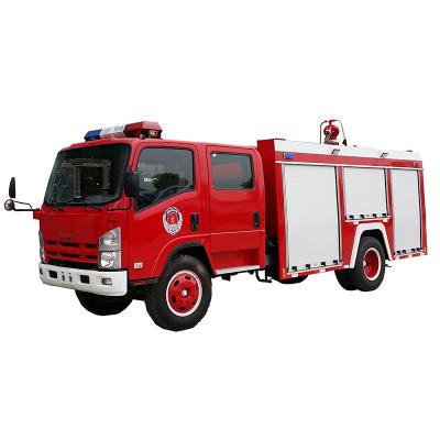 China 5T fire fighting truck with 5cbm scale mini water tanker fire truck 7690 * 2250 * 3000 mm for sale