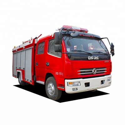 China Fire Truck Carbon Steel 4000liters DF Water Fire Truck Price List for sale