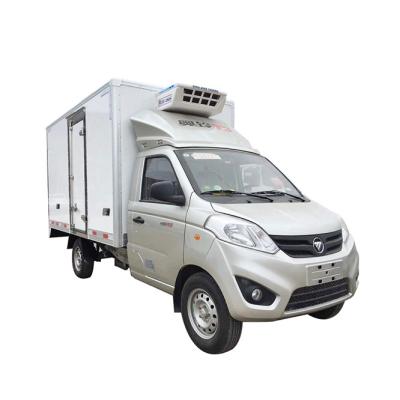 China 2ton Mini Foton T3 Refrigerated Freezer Truck 1-10T for sale