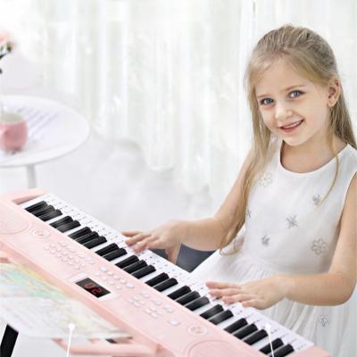 China Multifunctional girls play musical instrument gift 61 keys electronic organ electric piano digital keyboard for sale for sale