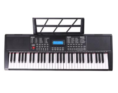 China Wholesale 61 Keys Multifunctional Digital Piano Keyboard Instruments with LCD Screen & Lighting & MP3 for sale