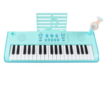 China Toy Educational Instrument 2023 new toy musical instruments 37 keys play piano children electronic organ portable digital keyboard for wholesale for sale