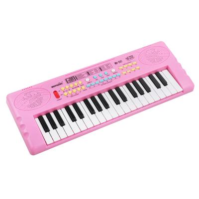 China Toy Educational Instrument Little Toy Piano Musical Instrument 37 Keys Electronic Organ Keyboard for Children for sale