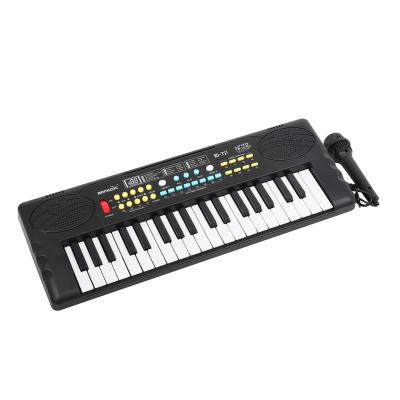 China Toy Educational Instrument Kids Toy Piano 37 Keys Electronic Organ Musical Electronic Keyboard with Microphone for Sale for sale