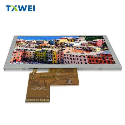 China Display TFT LCD de 5 pulgadas 800x480 en venta