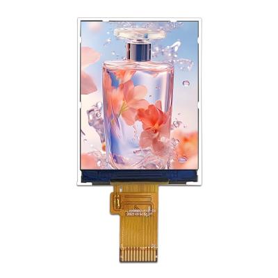 China 2.4 inch 240 x 320 IPS TFT LCD capacitieve touchscreen 1100cd/m2 LCD-display Te koop