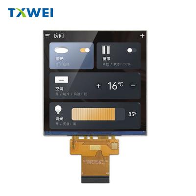 Китай 3.92 дюймовый квадратный ЖК-монитор 500cd/M2 Touchscreen Display Module продается