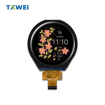 China 3.4 inch cirkelvormige hogedefinitie huishoudelijke apparaten, medische instrumenten, industriële besturingsinstrumenten, LCD-display voor thuis Te koop