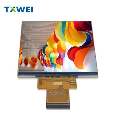 China 3.92 inch 480*480 medisch 86 schakelaar LCD-scherm met een helderheid van 500 cd/m2 Te koop