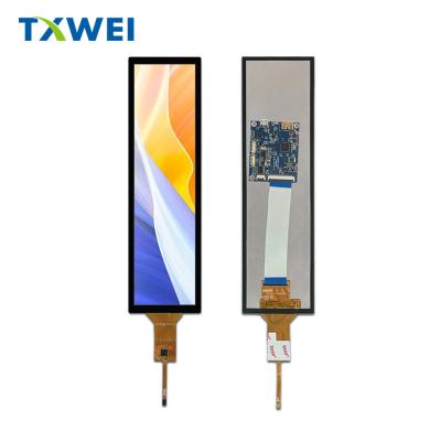 Cina 8.8 pollici 480 * 1920 HDMI interfaccia scaffale luminosità pubblicitaria 550cd/m 2 schermo in vendita