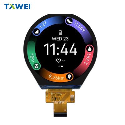 China 3.4 polegadas micro-lvds tela colorida 800 * 800 LCD circular tela inteligente dispositivo vestível tft tela LCD à venda